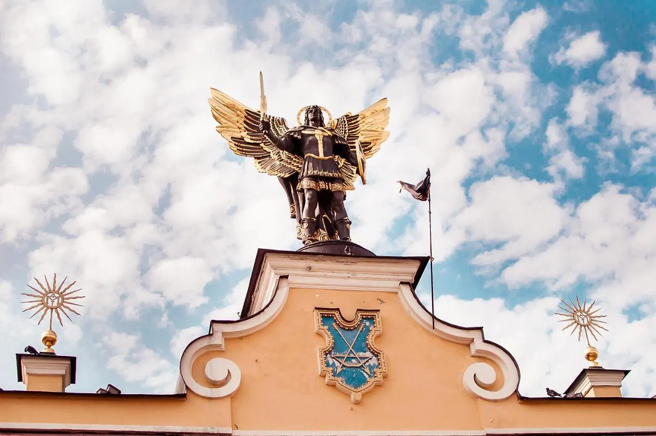 Hostel Globus Maidan Pansiyon Kiev Ukrayna